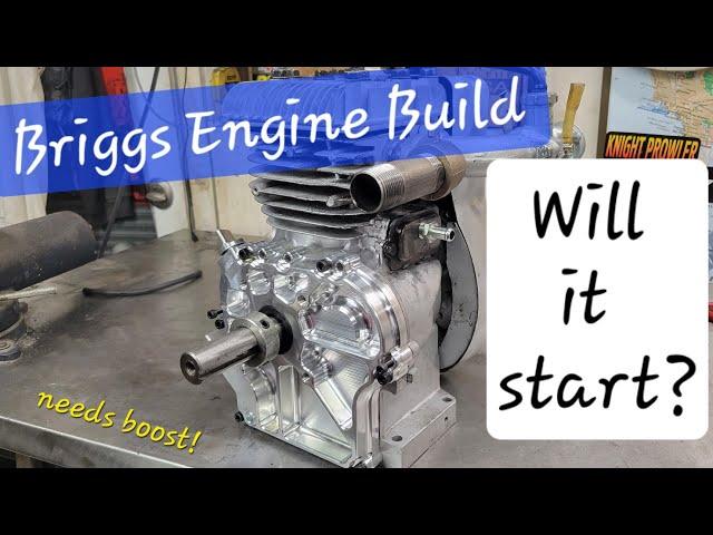 Engine Science - Briggs Engine Build first start and tune!