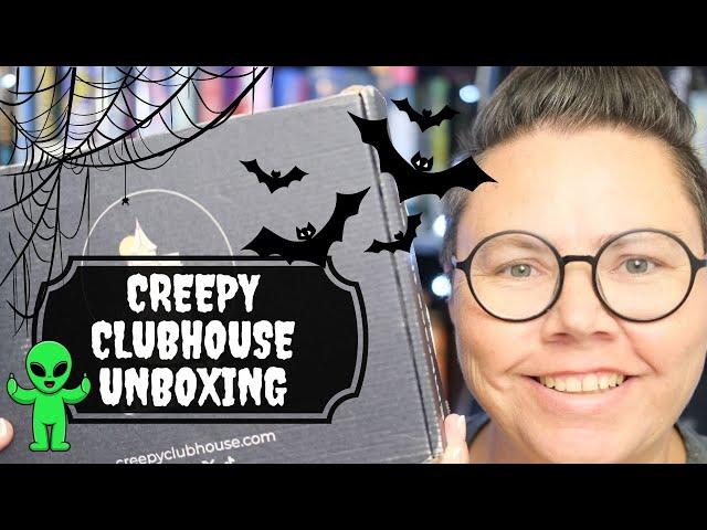 New Sub Box! Creepy Clubhouse Unboxing | Paginator Reads & Journals