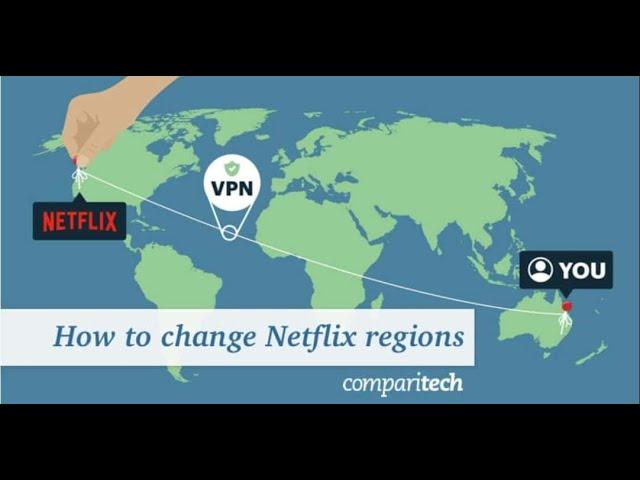 How to change Netflix region with a VPN