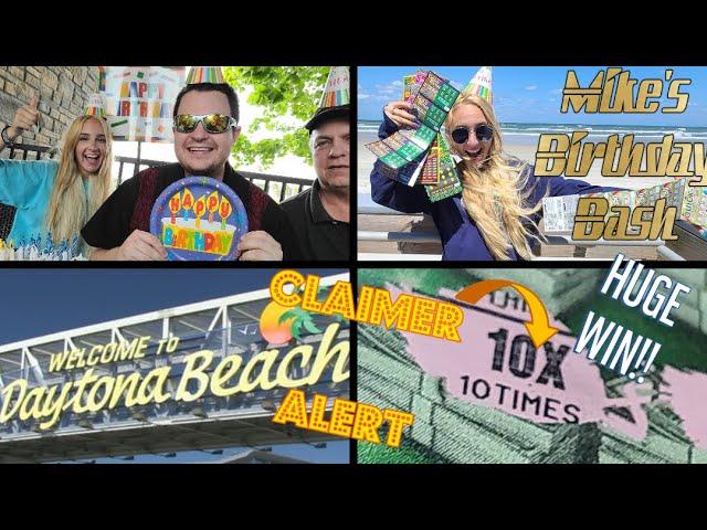  CLAIMER ALERT   Mega Millions Mike's Birthday Beach Bash, Featuring You Guys And Lucky Lottery