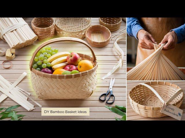 Bamboo Basket weaving ideas @nitaihandicrafts1134