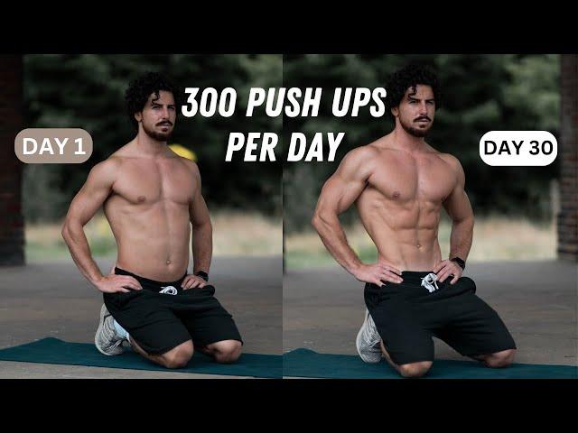 300 PUSH UPS PER DAY FOR 30 DAYS CHALLENGE | Rowan Row