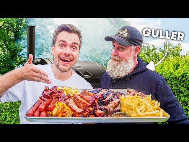 GULLER bringt mir BBQ bei  (er versucht es zumindest)