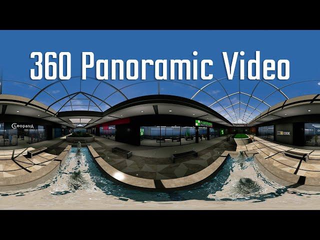 Unreal Engine 5 Cinematic: "CLOTHING AND SHOE STORES" (spherical 360 panorama) 4K