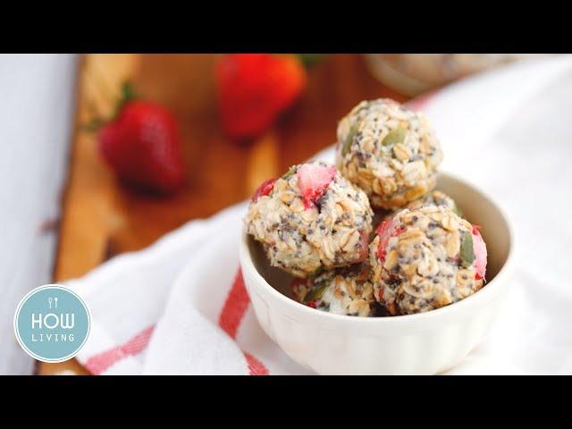 【創意料理】燕麥球 Oatmeal Ball  │HowLiving美味生活