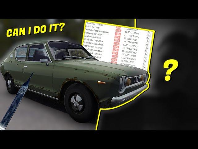 Can I finish MSC'S Storyline with a BARELY FUNCTIONING Satsuma? - My Summer Car