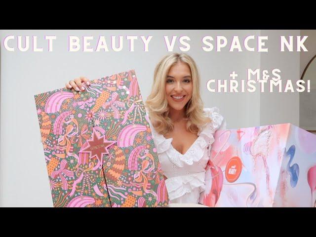 Space NK V Cult Beauty Advent Calendars, Marks & Spencer Christmas Food Test Bestie Date Night Vlog