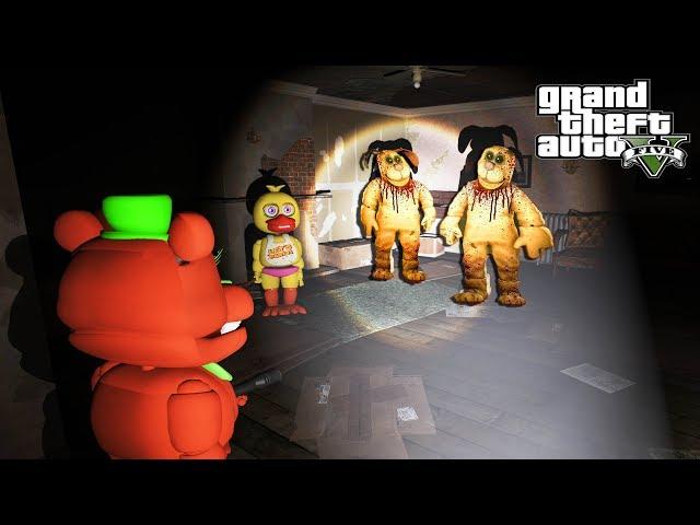 GTA 5 FNAF ANIMATRONICS - CHILDREN OF ANIMATRONICS FOUND THE DOG KILLER IN GTA 5!