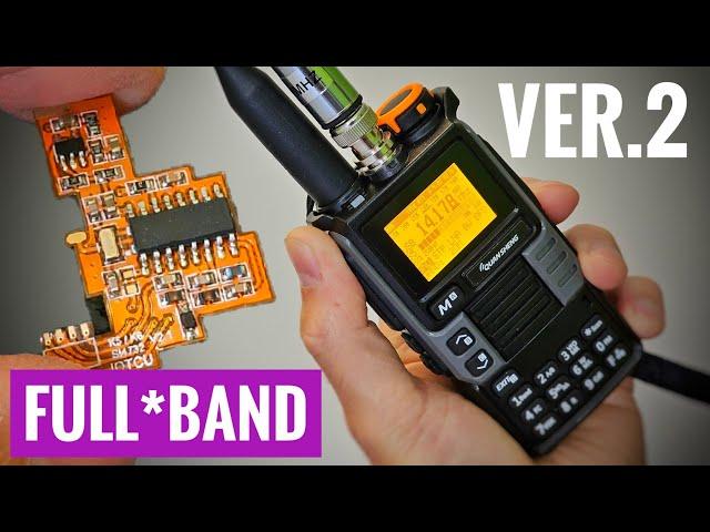 AMAZING VER.2 - HF FULL BAND Modification for Quansheng UV-K5(99)