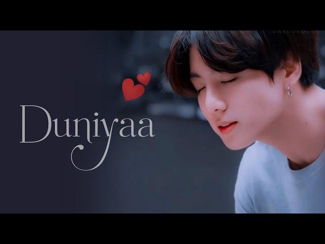 Jungkook Hindi Song Mix ||BTS Hindi Mix|| FMV {Song ~ Duniyaa}