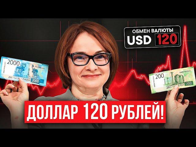 ДОЛЛАР 120 РУБЛЕЙ!?