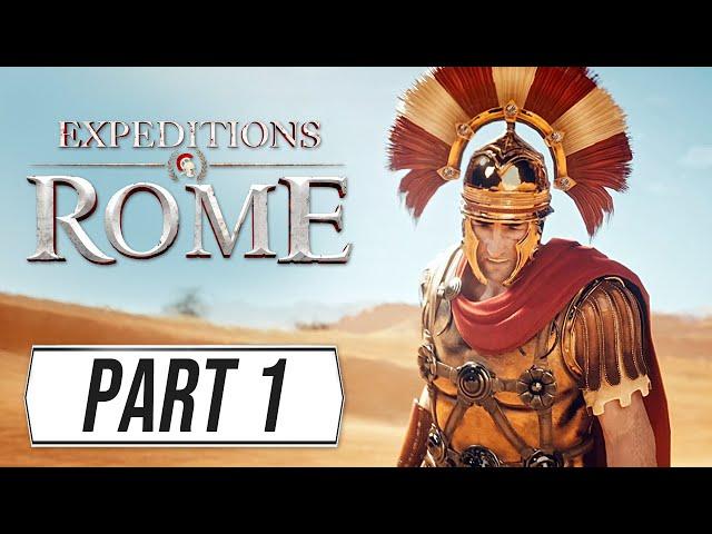 Expeditions: Rome Gameplay Walkthrough Part 1 – New RPG!