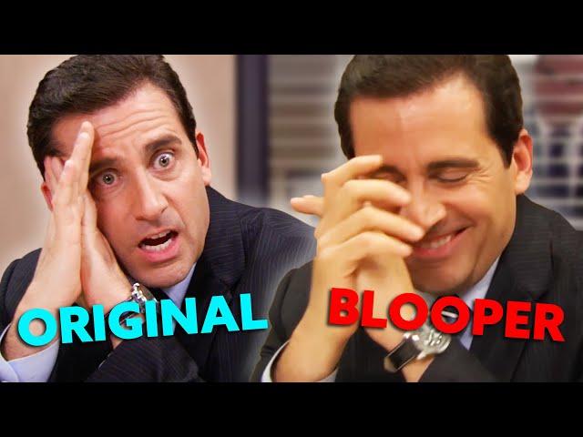 ULTIMATE Bloopers VS Original Scene from The Office! | Comedy Bites