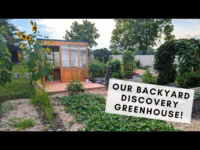 Our Backyard Discovery Willow 9x6 greenhouse review!