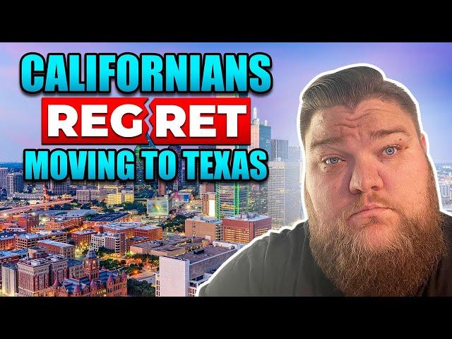 Why Californians regret moving to Texas