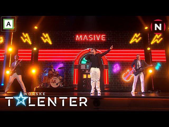 Masive gikk videre til finalen med Have You Ever Seen the Rain? cover | Semifinale | Norske talenter