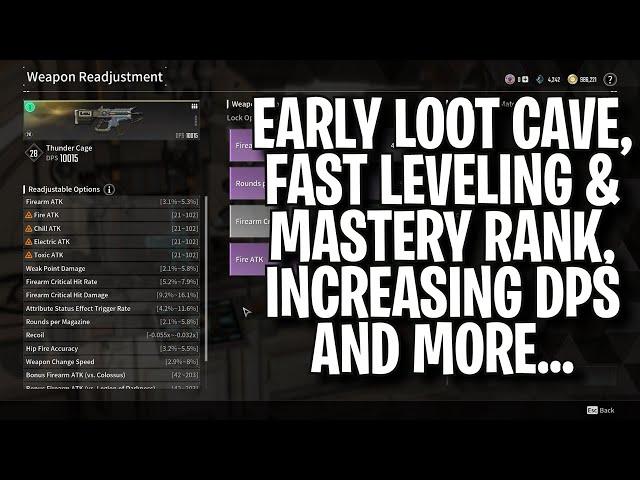 HOW TO MAKE YOUR DESCENDANTS & WEAPONS OP EARLY IN THE GAME | THE FIRST DESCENDANT