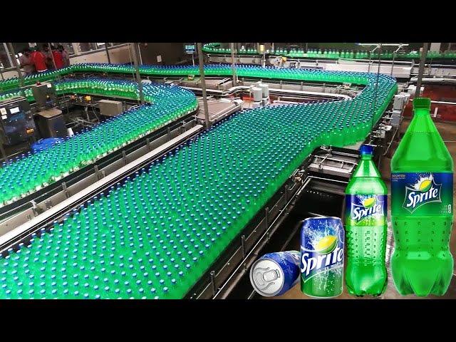 देखिये Factory में कैसे बनाया जाता है स्प्राइट ( Sprite ) || 8 Advance Food Manufacturing Machines