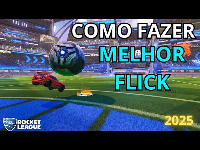 APRENDA EM 4 MINUTOS O MELHOR FLICK DO ROCKET LEAGUE (Passo a Passo) 2025