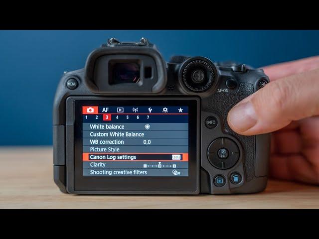 Canon R7 Video Settings - Full Menu Setup