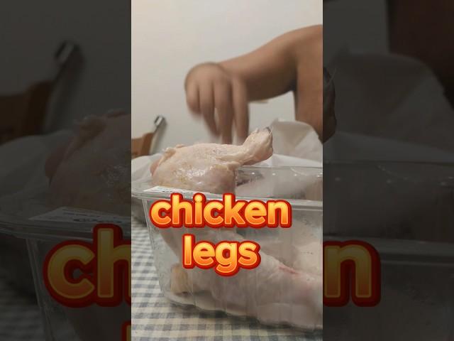 Fast protein dinner //chicken  legs