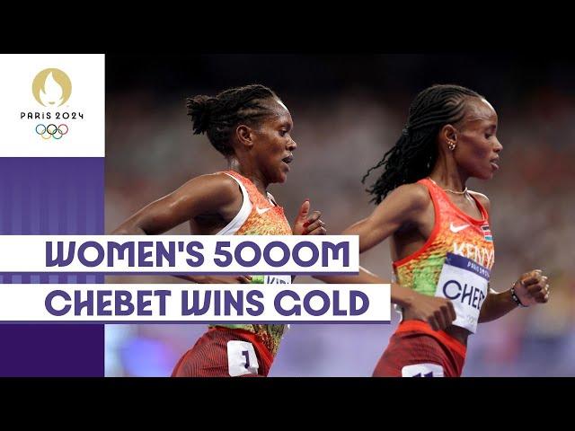 Beatrice Chebet is Victorious!  | Women's 5,000m | #Paris2024 highlights