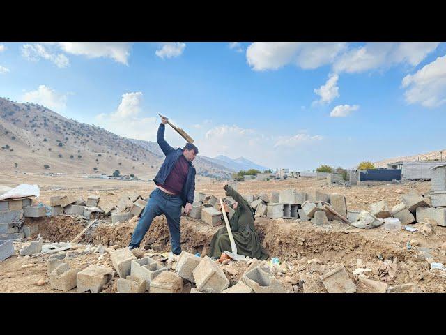 Building the Khameh Yard Wall: A Husband and Wife’s Dispute in Nomadic Life ️️