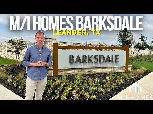 First Look: Barksdale by M/I Homes | Leander TX New Construction Home Community Driving Tour