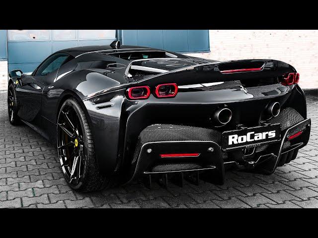 2022 Ferrari SF90 Stradale by NOVITEC - Sound, Interior and Exterior