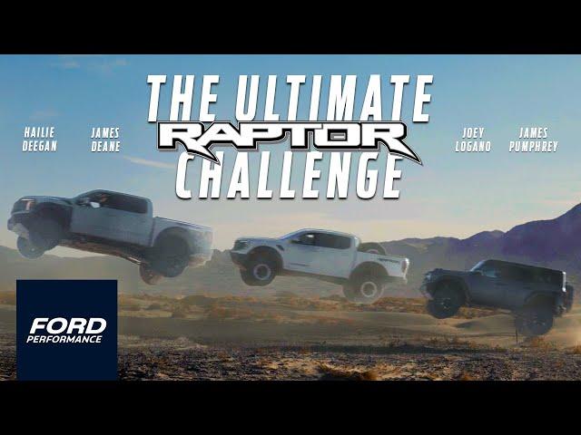 Ultimate Raptor Challenge: F-150 R vs Ranger vs Bronco Raptor!