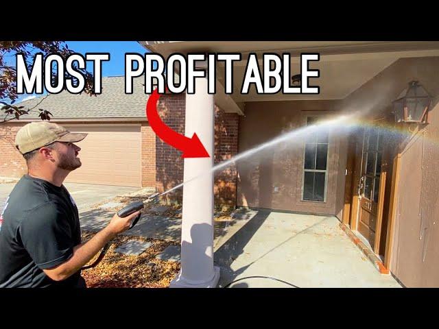 The Most Profitable Pressure Washing Service