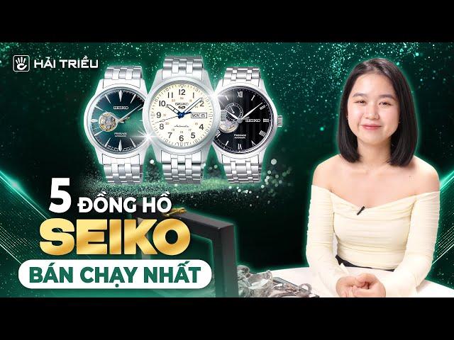 Top 5 đồng hồ Seiko cơ nam BÁN CHẠY NHẤT