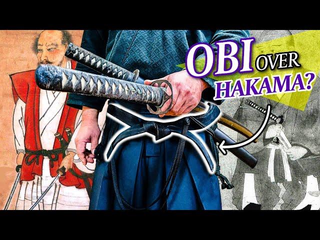 Why Samurai Wore an Extra Obi Over Their Hakama