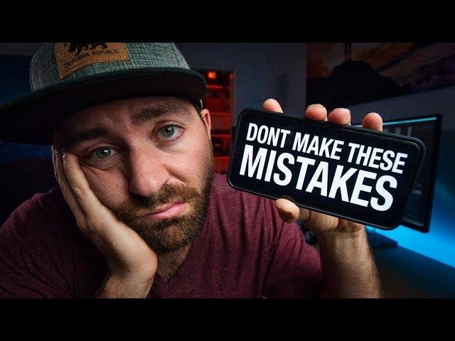 Top 20 MISTAKES New YOUTUBERS Make