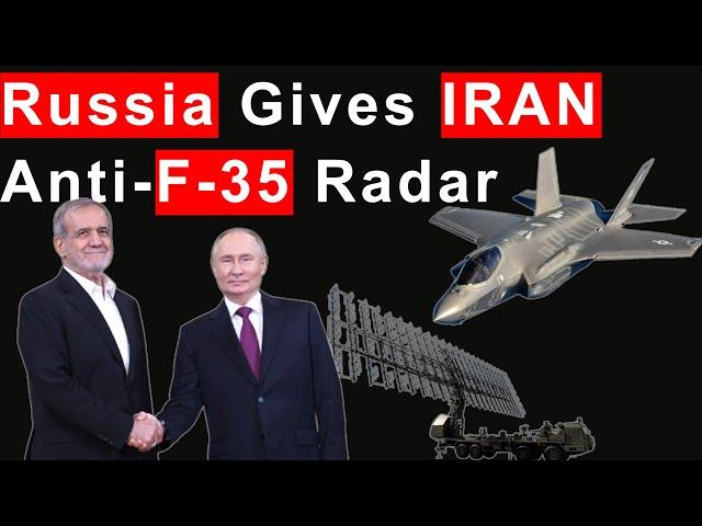 Russia's Secret Deal to Give IRAN F35 Tracking Power: What's Going On?