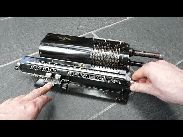 The Original-Odhner 24 mechanical calculator