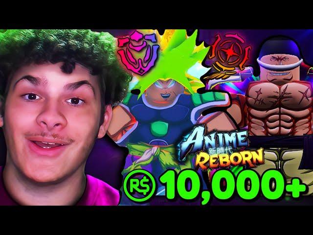 I Spent $10,000 ROBUX Becoming The *BEST* In Anime Reborn Roblox!