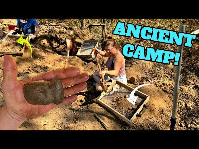 Breath Taking! Sifting Native American Arrowheads in Arkansas! Ancient Artifacts everywhere!