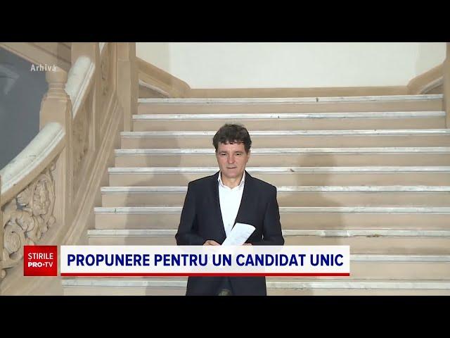 Nicuşor Dan: Ar fi bine să rămână un singur candidat al partidelor de dreapta la prezidenţiale