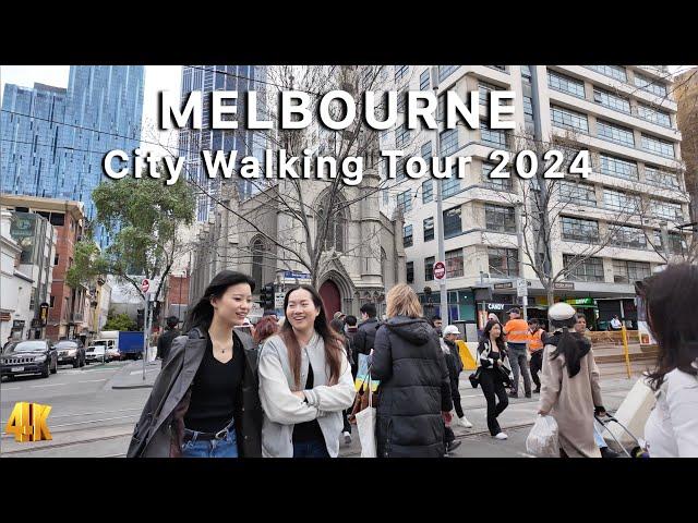 Last Day of Winter in Melbourne City Australia 2024 4K Video