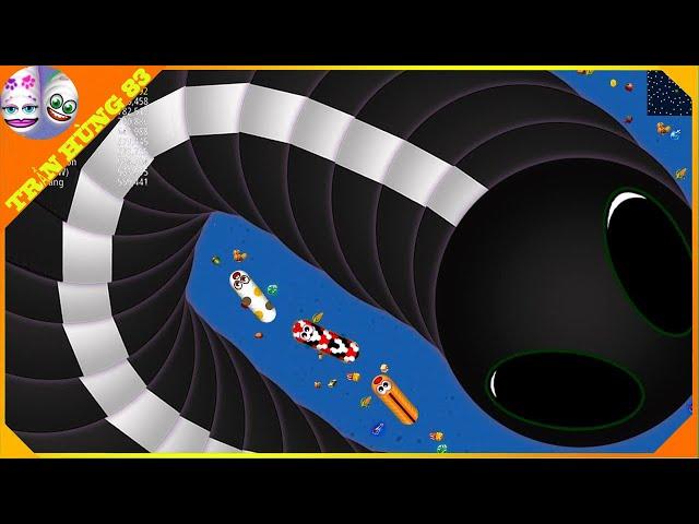  WORMATE ZONE.IO | Rắn Săn Mồi # BIGGEST SNAKE | Epic Worms Zone Best Gameplay | Trần Hùng 83