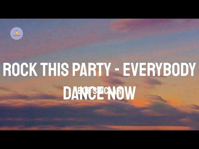 Bob Sinclar - Rock This Party - Everybody Dance Now (Lyric Video)