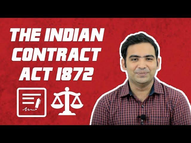 The Indian Contract Act 1872 | Part -1| By Advocate Sanyog Vyas