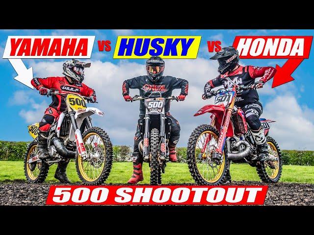 2024 500cc Two Stroke Dirt Bike Shootout | Tomasin T500 vs BRC 500's