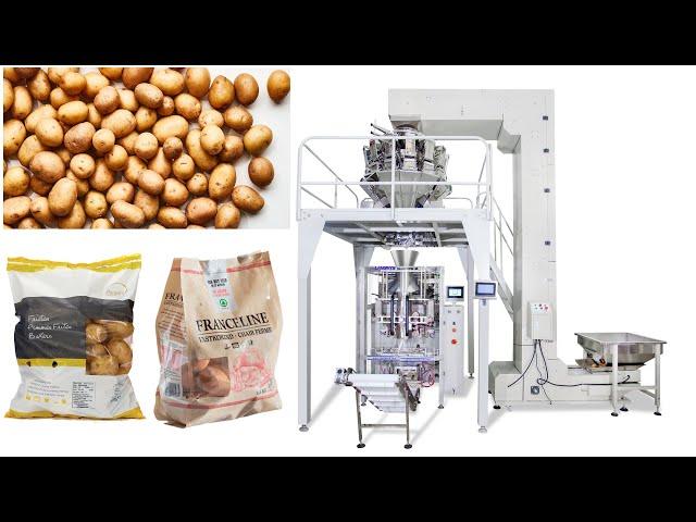 Full Automatic Potato Multihead Weigher Packing Machine