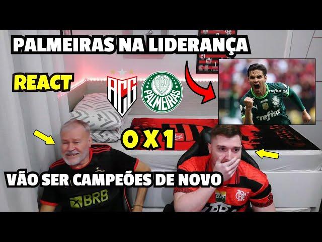 REACT ATLÉTICO - GO 0 X 1 PALMEIRAS MELHORES MOMENTOS - PALMEIRAS NA LIDERANÇA!!