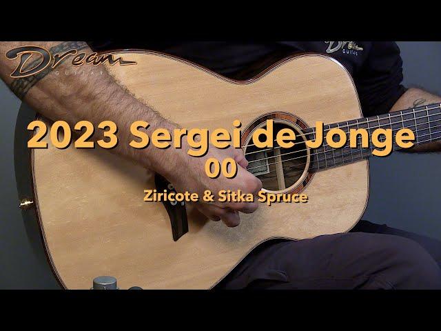 Dream Guitars - 2023 Sergei de Jonge 00, Ziricote & Sitka Spruce #guitardemo #acousticguitar