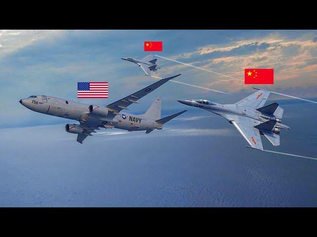 Chinese Fighter Jets INTERCEPT US Navy Patrol in South China Sea, Then THIS Happened...