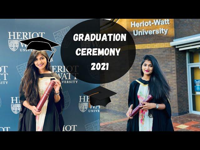 My Graduation ceremony in the United Kingdom || 2021