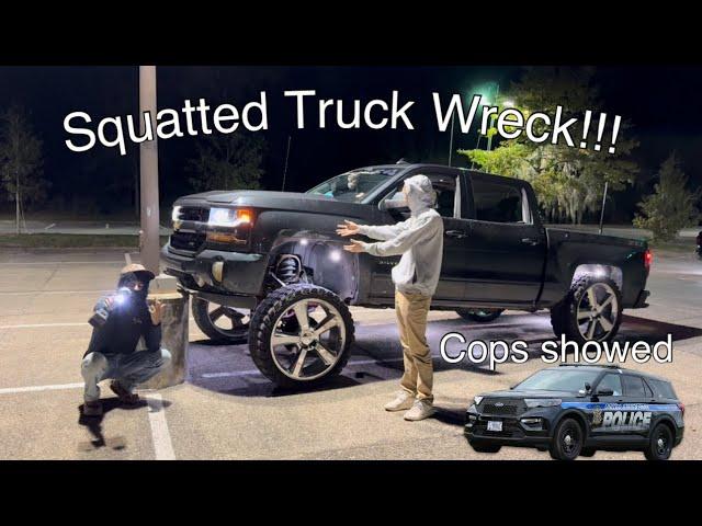 Squatted Truck Wreck (COPS CALLED!!!!)